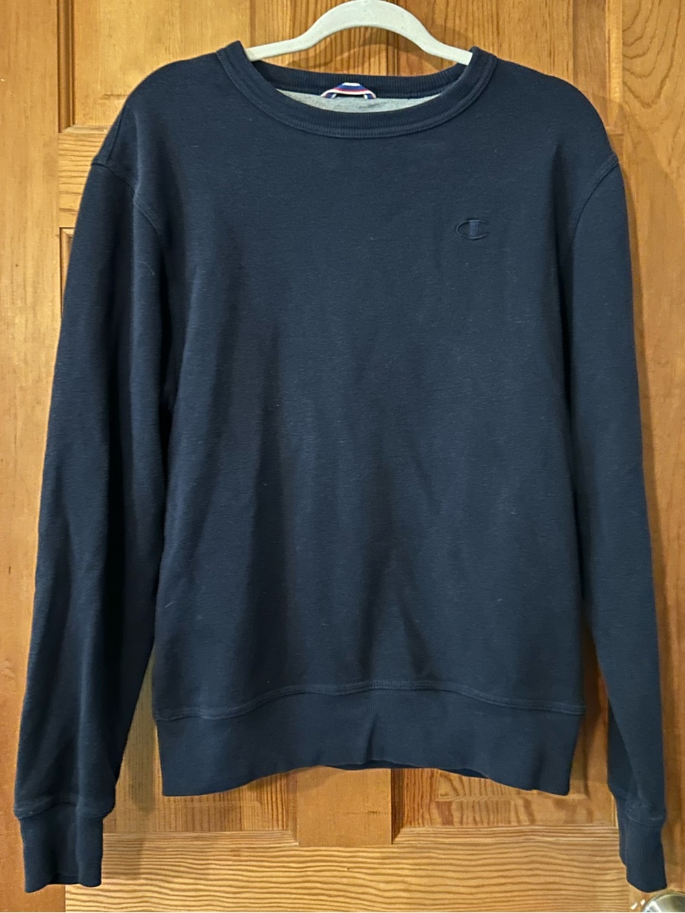 Champion Navy Blue Crewneck Sweatshirt